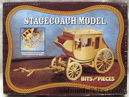 Bits And Pieces Stage Coach, 06-6803 plastic model kit